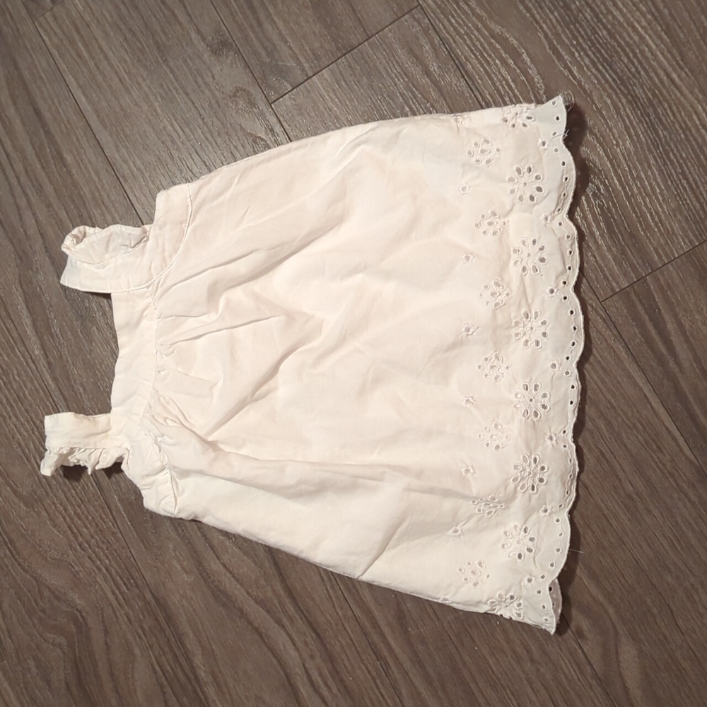 Children's Place white eyelet dress